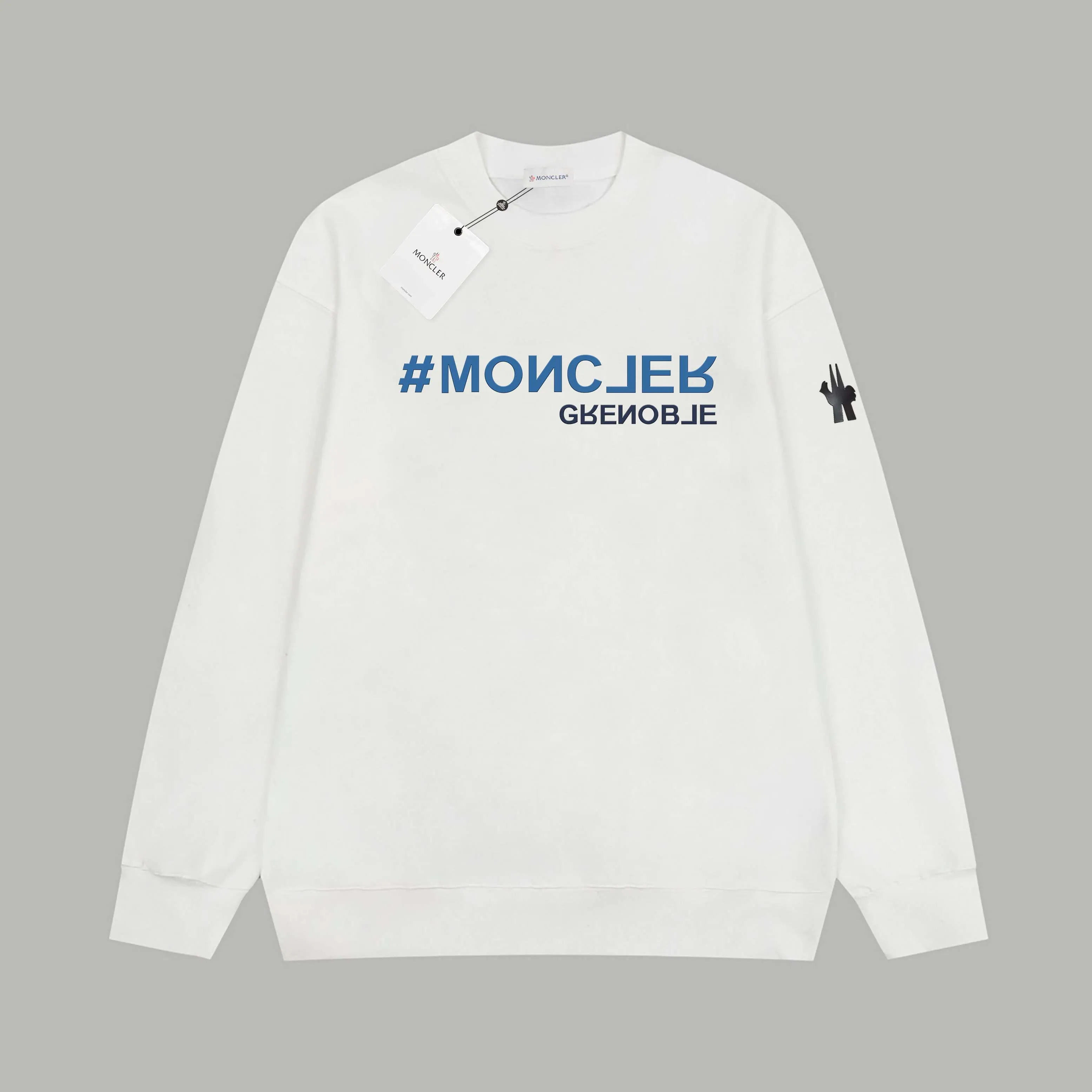 【MONCLER 公式旗艦店】モンクレール  丸首の衛衣 スウェットご好評に付き再入荷 241025