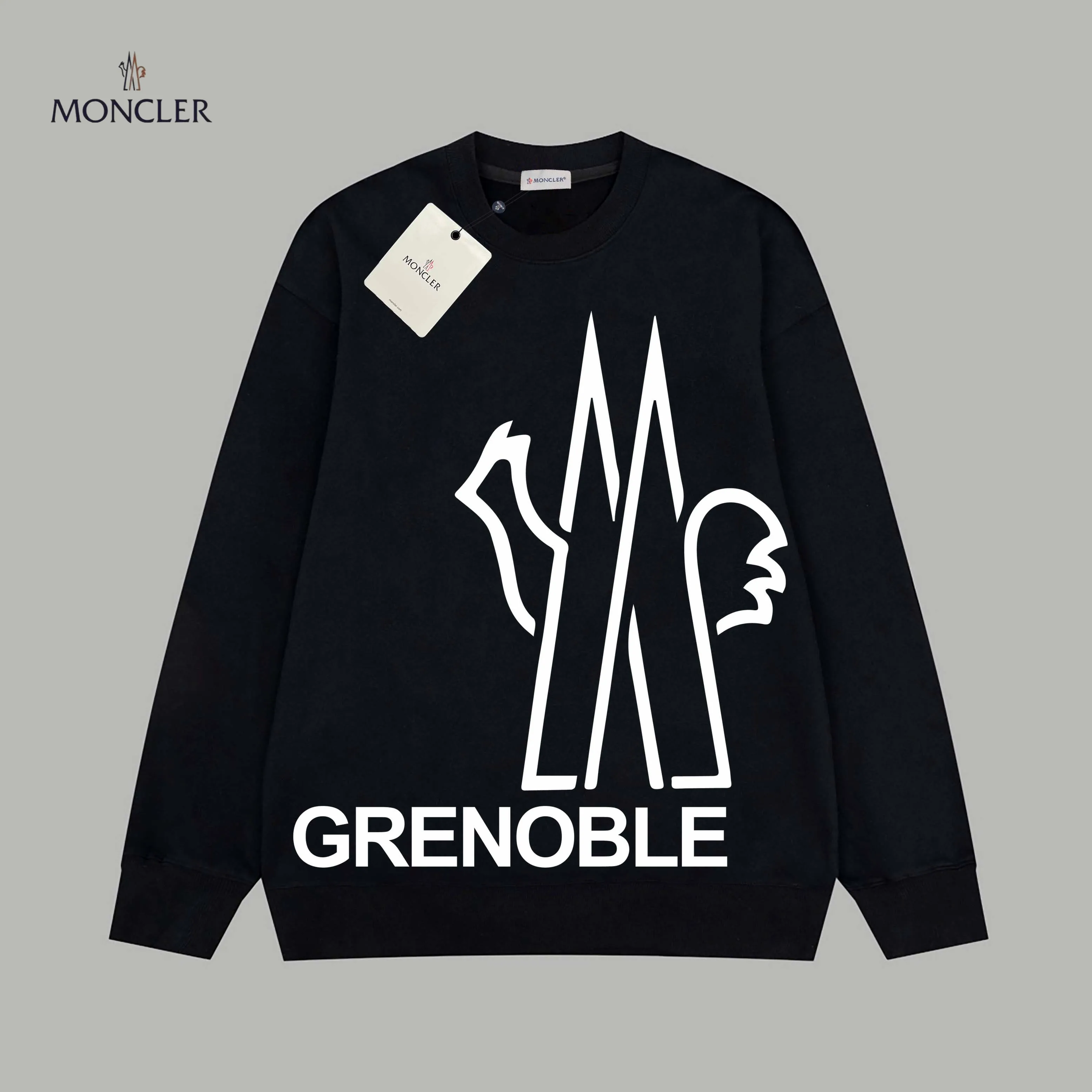 【MONCLER 公式旗艦店】モンクレール  丸首の衛衣 スウェットご好評に付き再入荷 241025