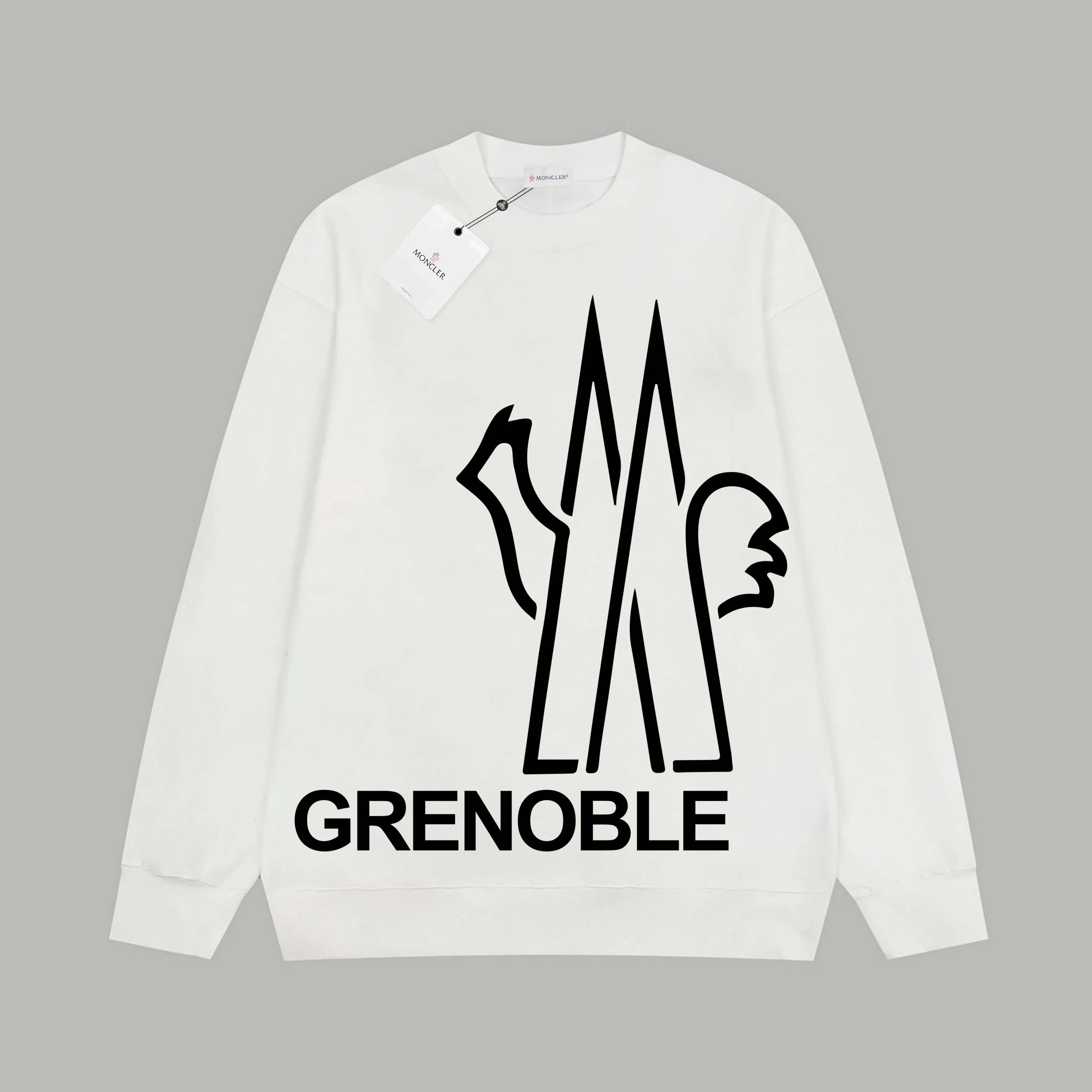 【MONCLER 公式旗艦店】モンクレール  丸首の衛衣 スウェットご好評に付き再入荷 241025