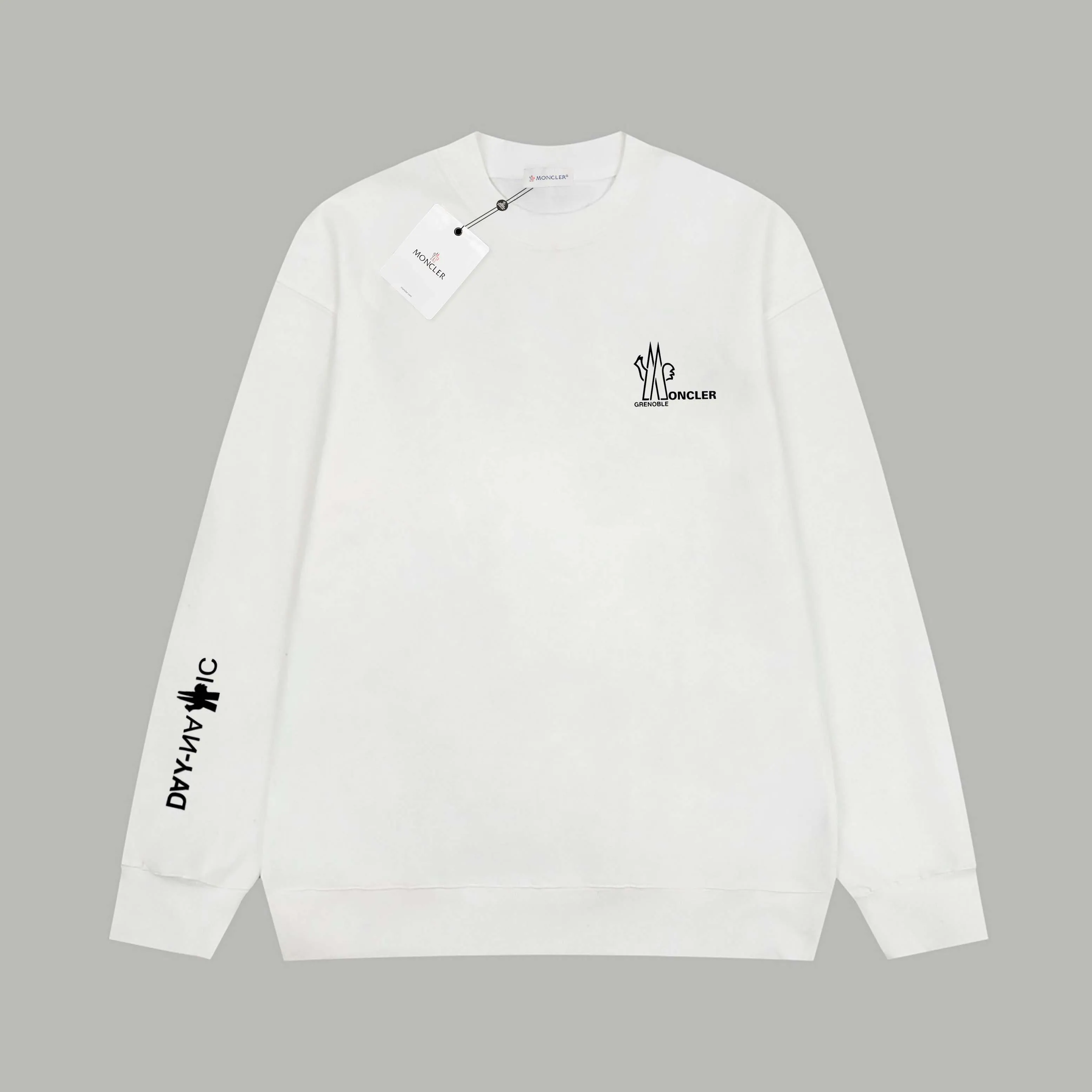 【MONCLER 公式旗艦店】モンクレール  丸首の衛衣 スウェットご好評に付き再入荷 241025