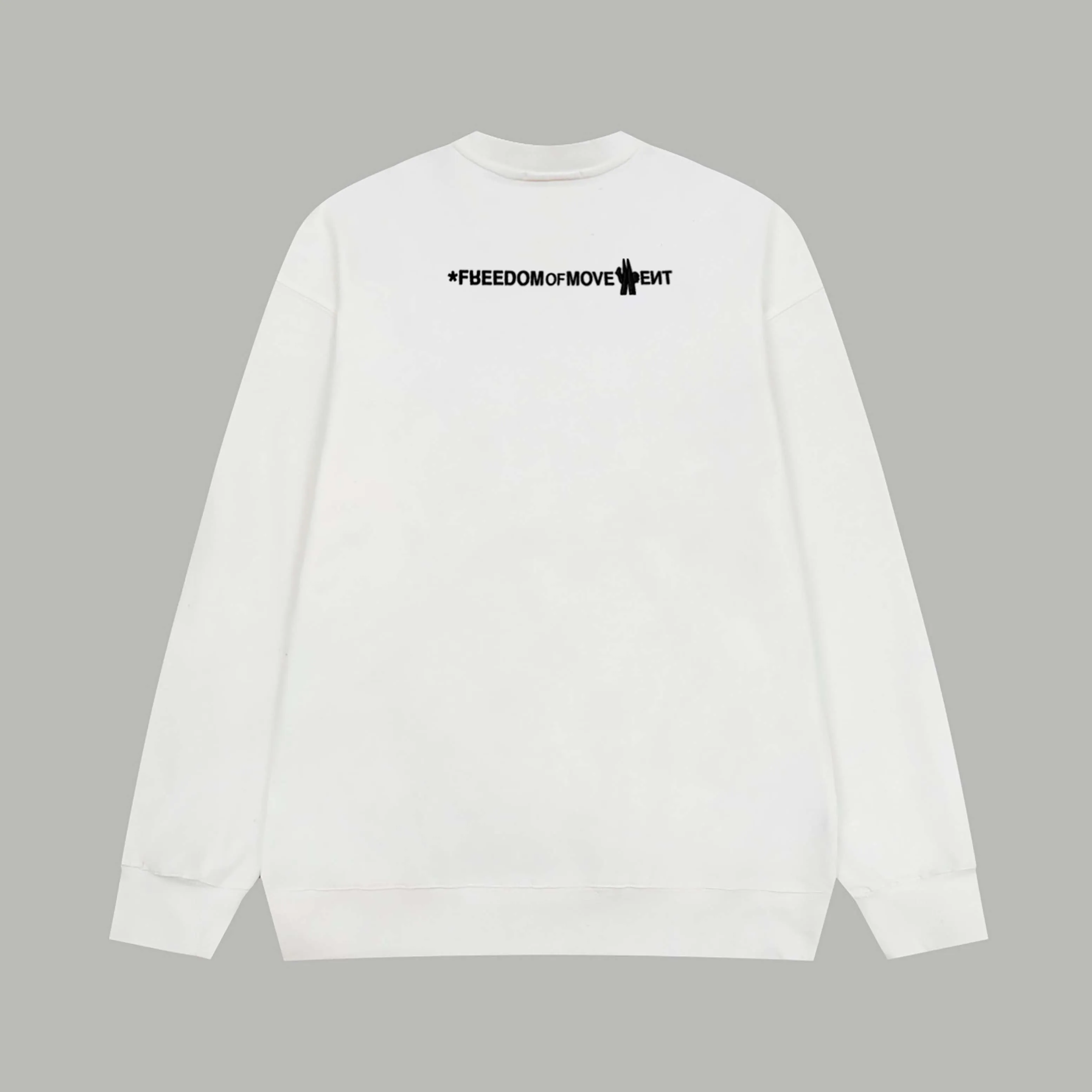 【MONCLER 公式旗艦店】モンクレール  丸首の衛衣 スウェットご好評に付き再入荷 241025
