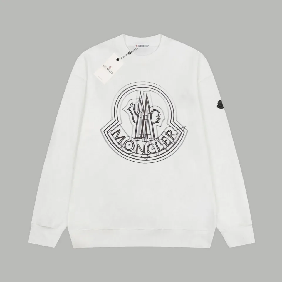 【MONCLER 公式旗艦店】モンクレール  丸首の衛衣 スウェットご好評に付き再入荷 241025