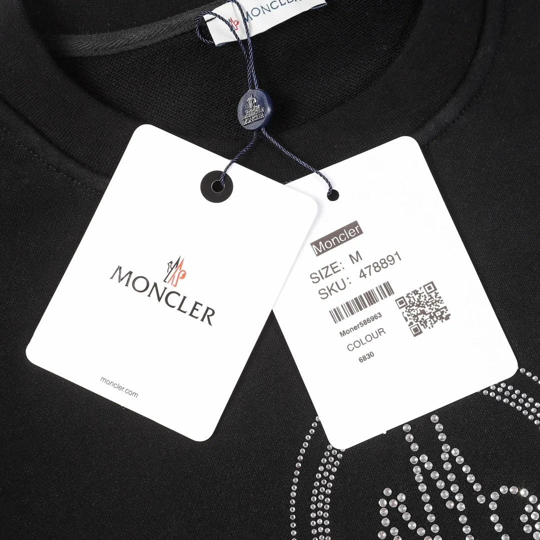 【MONCLER 公式旗艦店】モンクレール  丸首の衛衣 スウェットご好評に付き再入荷 240902