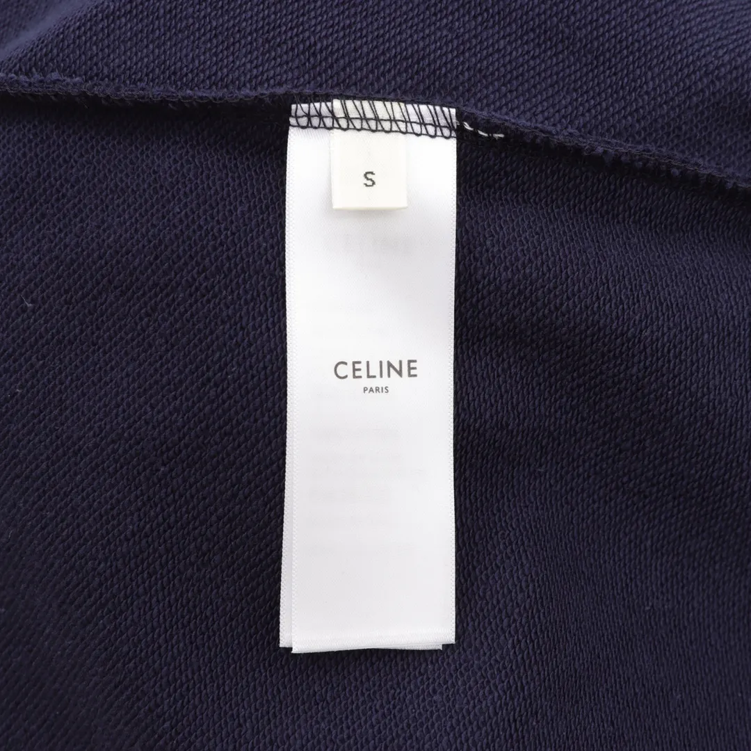 【CELINE  公式旗艦店】セリーヌ 丸首の衛衣 スウェット ご好評に付き再入荷！241121