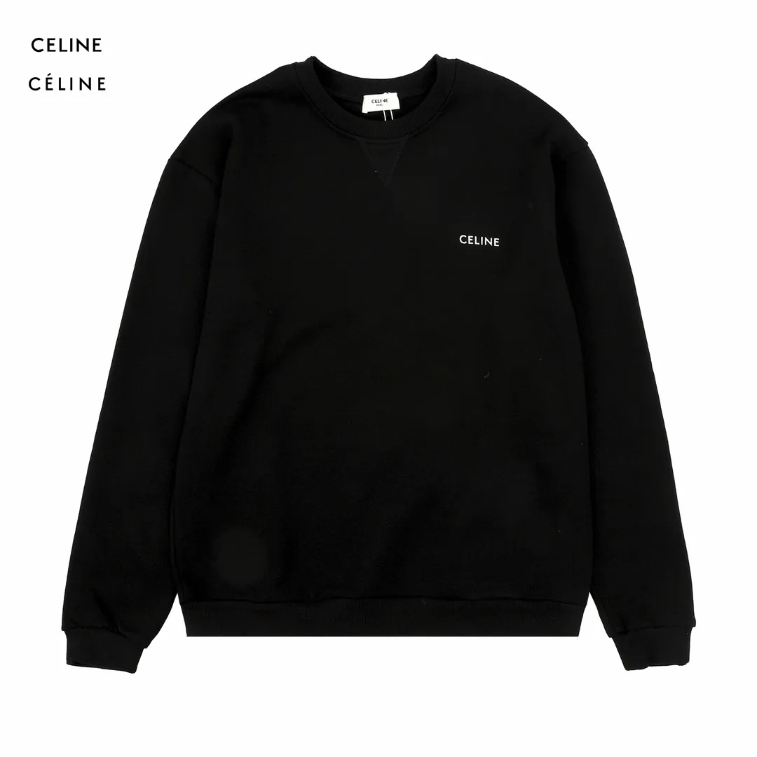 【CELINE  公式旗艦店】セリーヌ 丸首の衛衣 スウェット ご好評に付き再入荷！241121