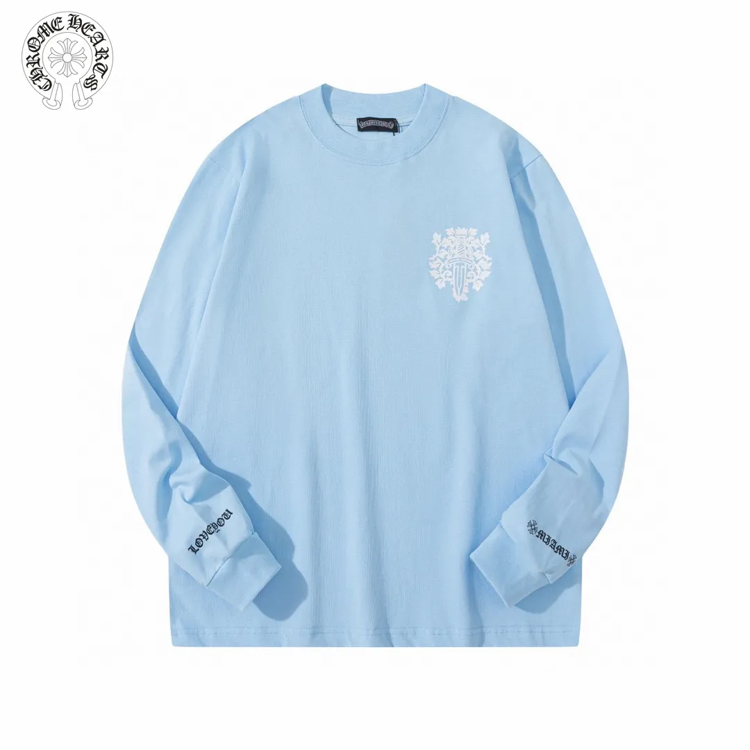 【CHROME HEARTS 公式旗艦店】クロムハーツ  丸首の衛衣  スウェットご好評に付き再入荷！241217