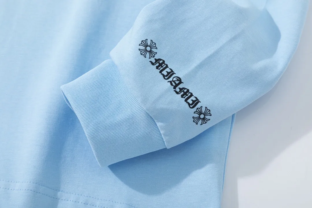 【CHROME HEARTS 公式旗艦店】クロムハーツ  丸首の衛衣  スウェットご好評に付き再入荷！241217