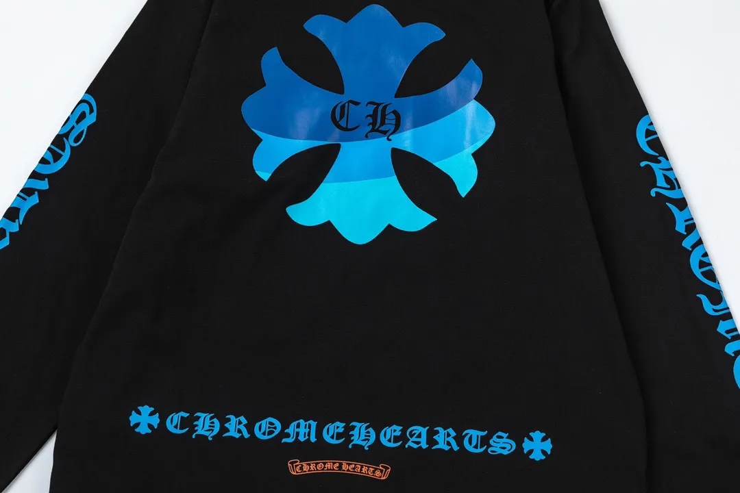 【CHROME HEARTS 公式旗艦店】クロムハーツ  丸首の衛衣  スウェットご好評に付き再入荷！241217