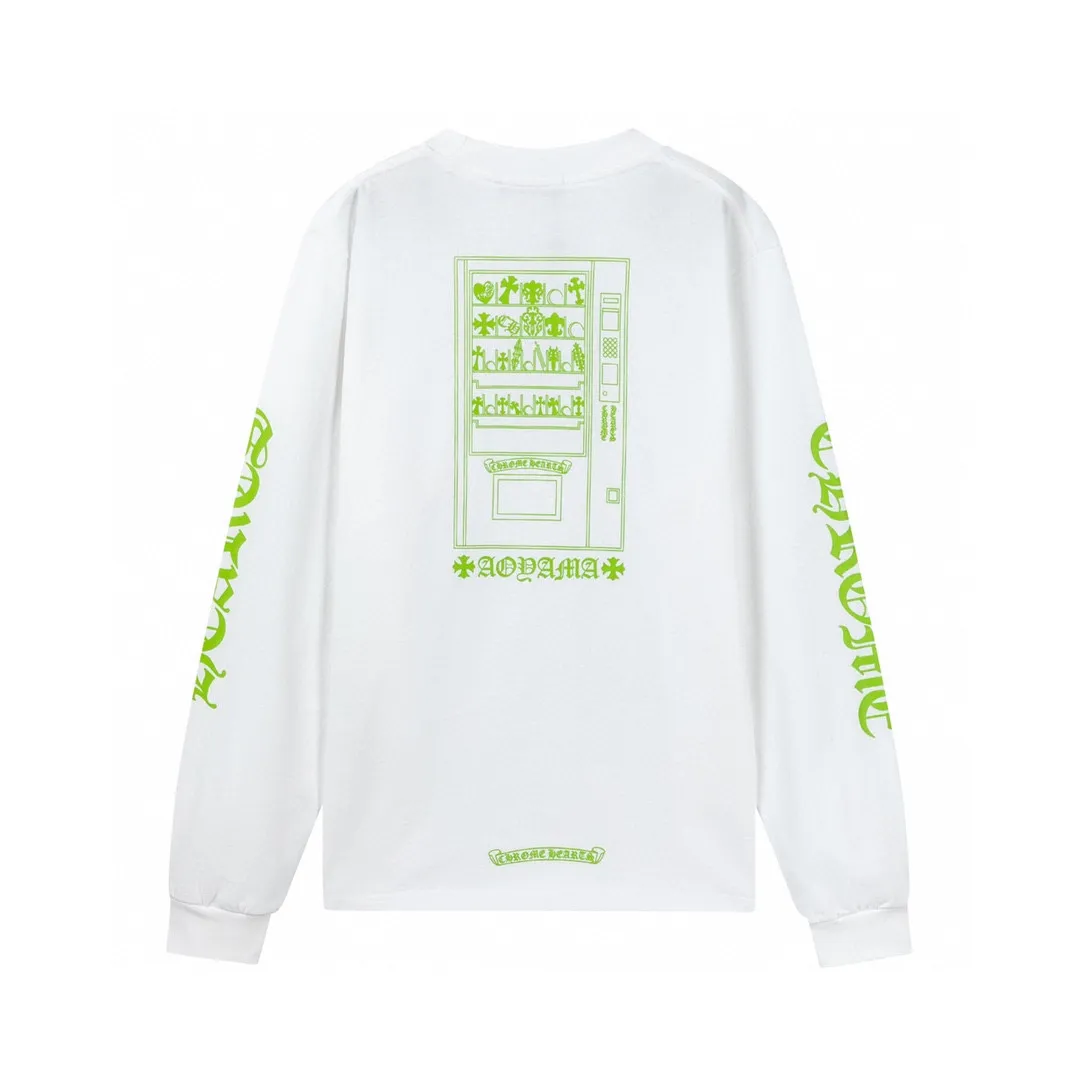【CHROME HEARTS 公式旗艦店】クロムハーツ  丸首の衛衣  スウェットご好評に付き再入荷！241217