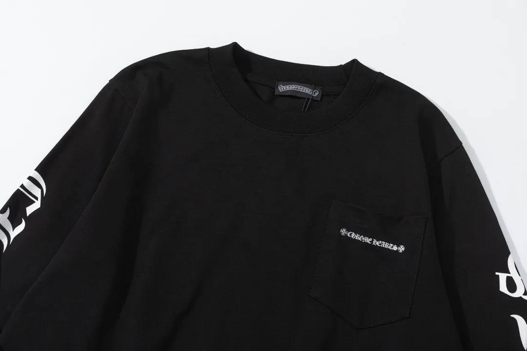 【CHROME HEARTS 公式旗艦店】クロムハーツ  丸首の衛衣  スウェットご好評に付き再入荷！241217