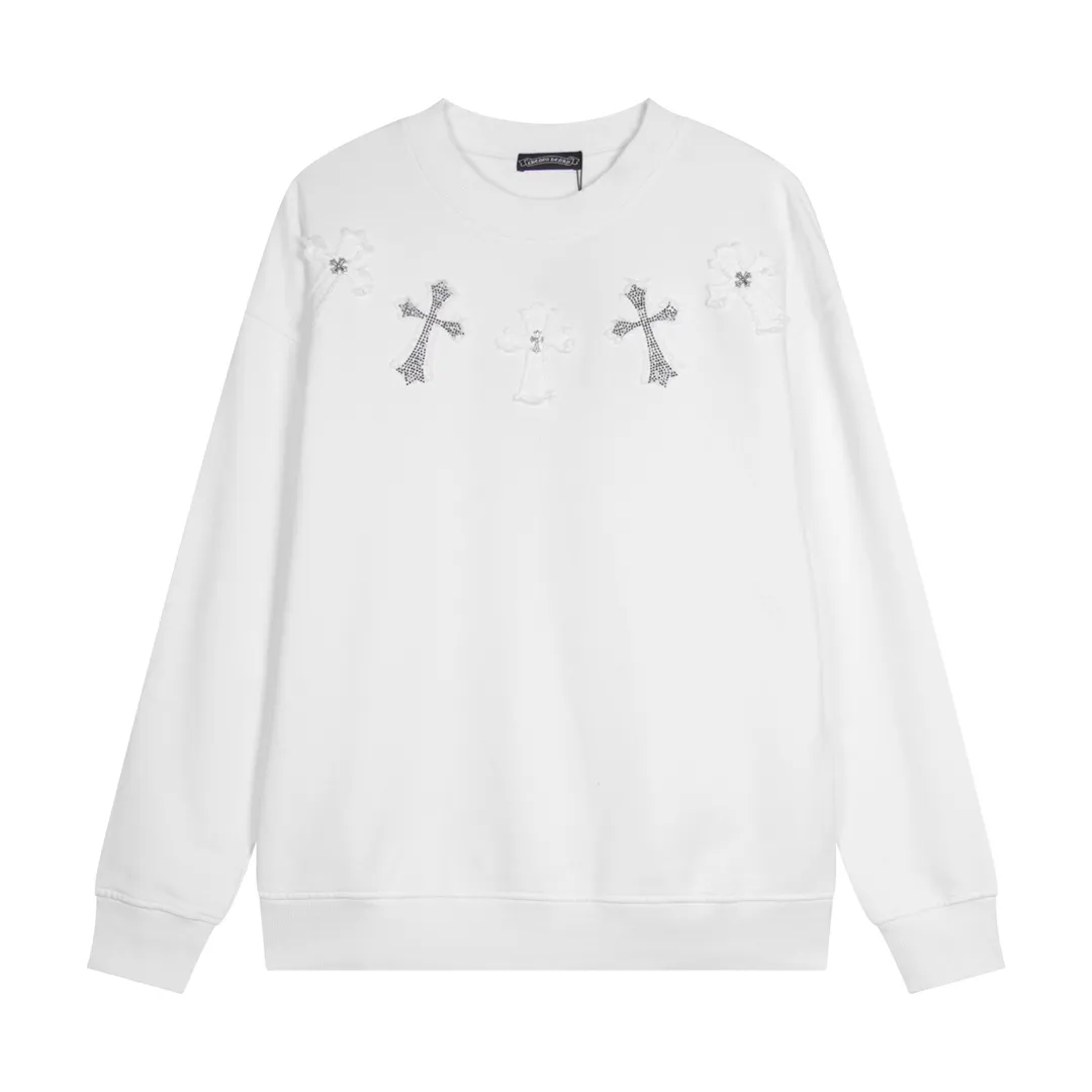 【CHROME HEARTS 公式旗艦店】クロムハーツ  丸首の衛衣 スウェット ご好評に付き再入荷241114