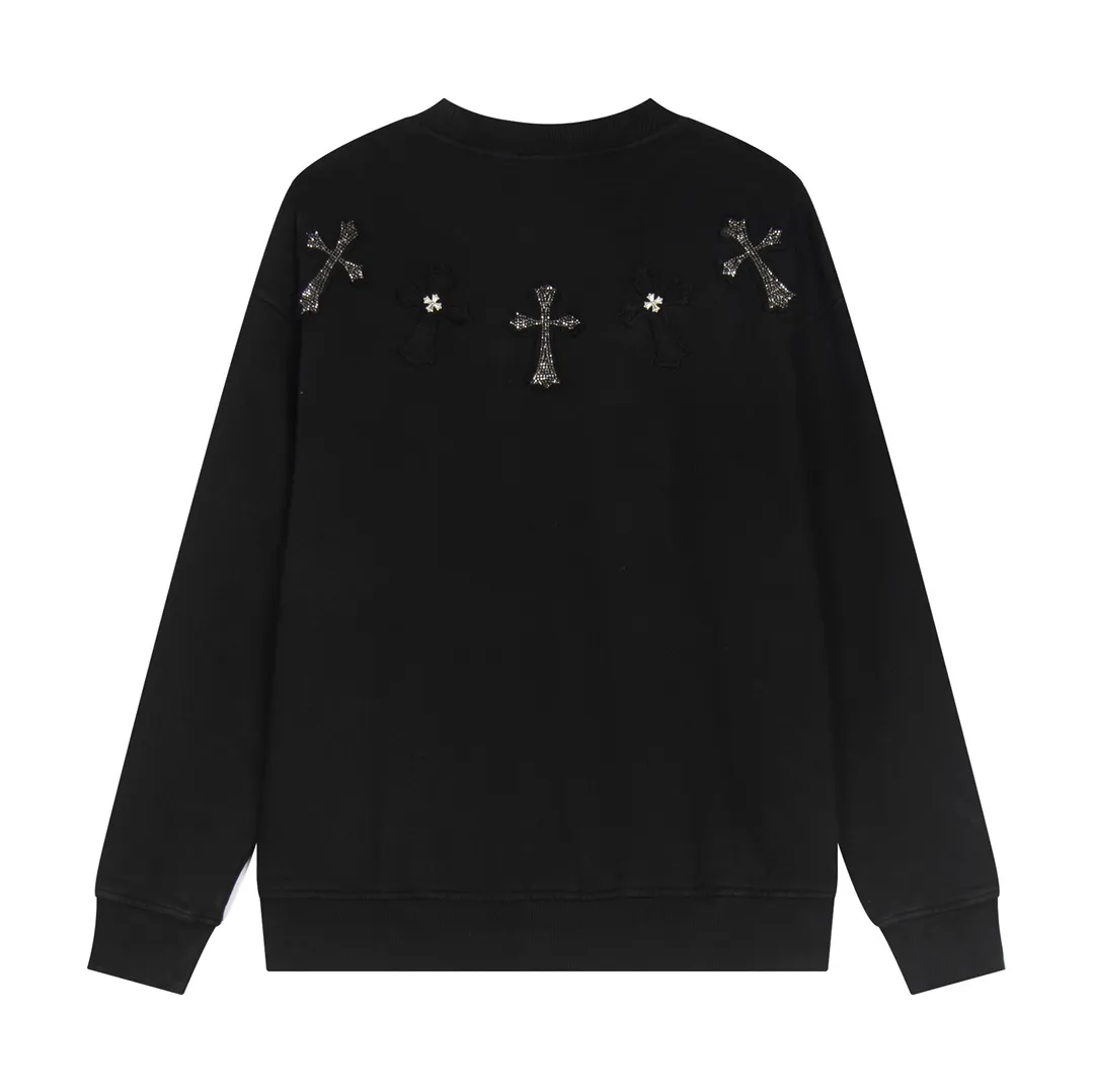 【CHROME HEARTS 公式旗艦店】クロムハーツ  丸首の衛衣 スウェット ご好評に付き再入荷241114