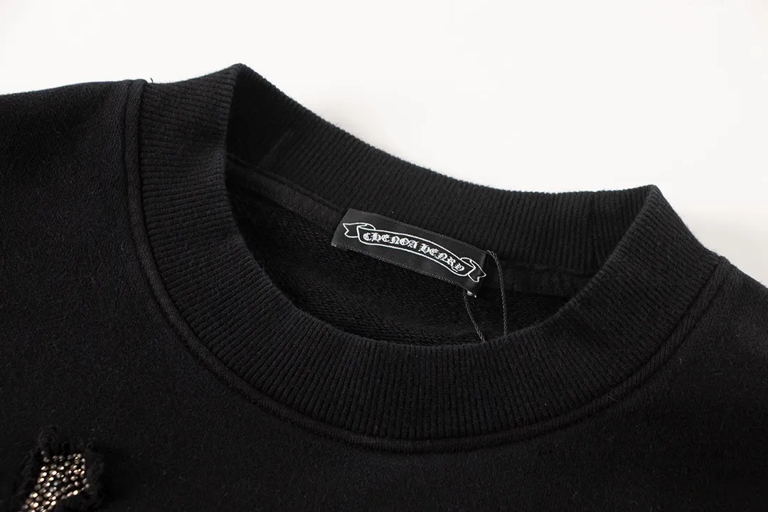 【CHROME HEARTS 公式旗艦店】クロムハーツ  丸首の衛衣 スウェット ご好評に付き再入荷241114