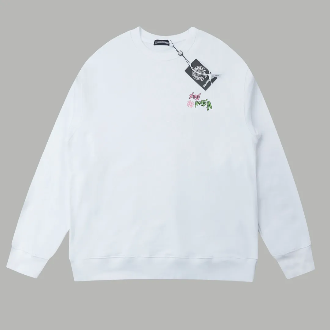 【CHROME HEARTS 公式旗艦店】クロムハーツ  丸首の衛衣 スウェット ご好評に付き再入荷240829