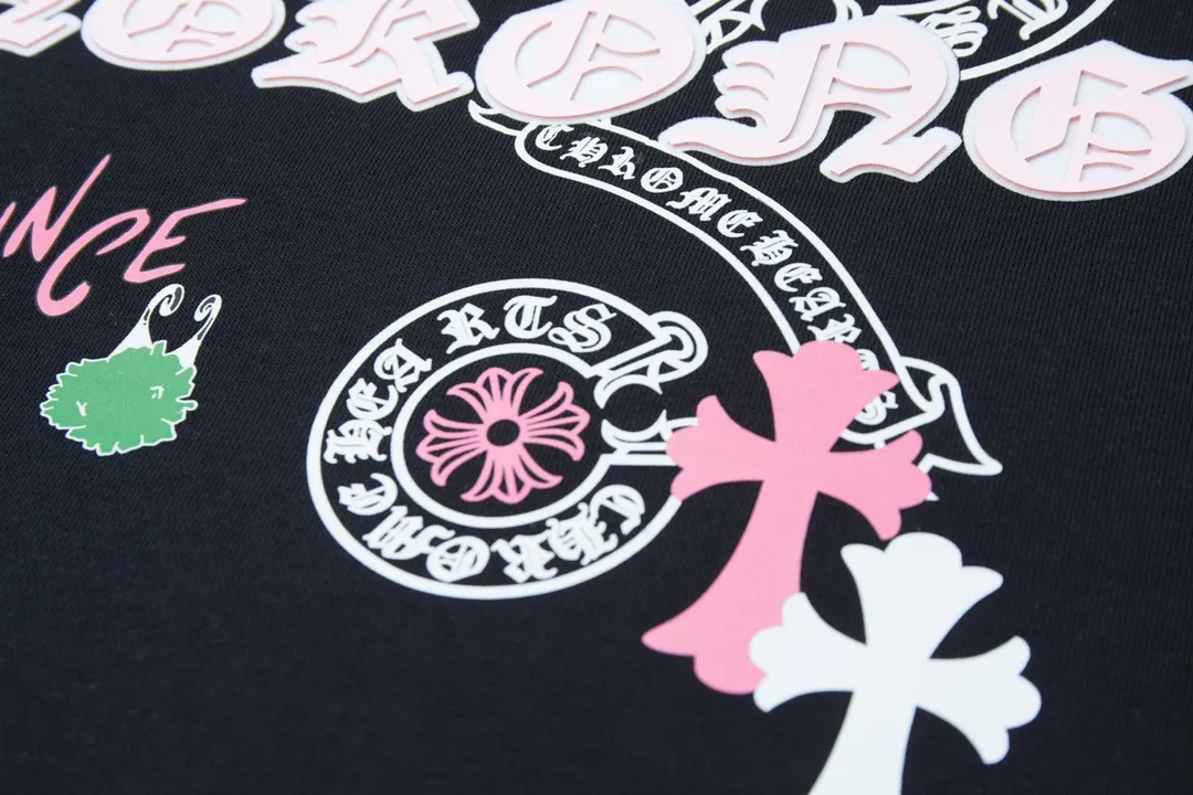 【CHROME HEARTS 公式旗艦店】クロムハーツ  丸首の衛衣 スウェット ご好評に付き再入荷240829