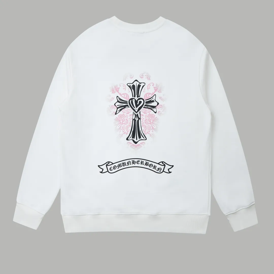 【CHROME HEARTS 公式旗艦店】クロムハーツ  丸首の衛衣 スウェット ご好評に付き再入荷240829