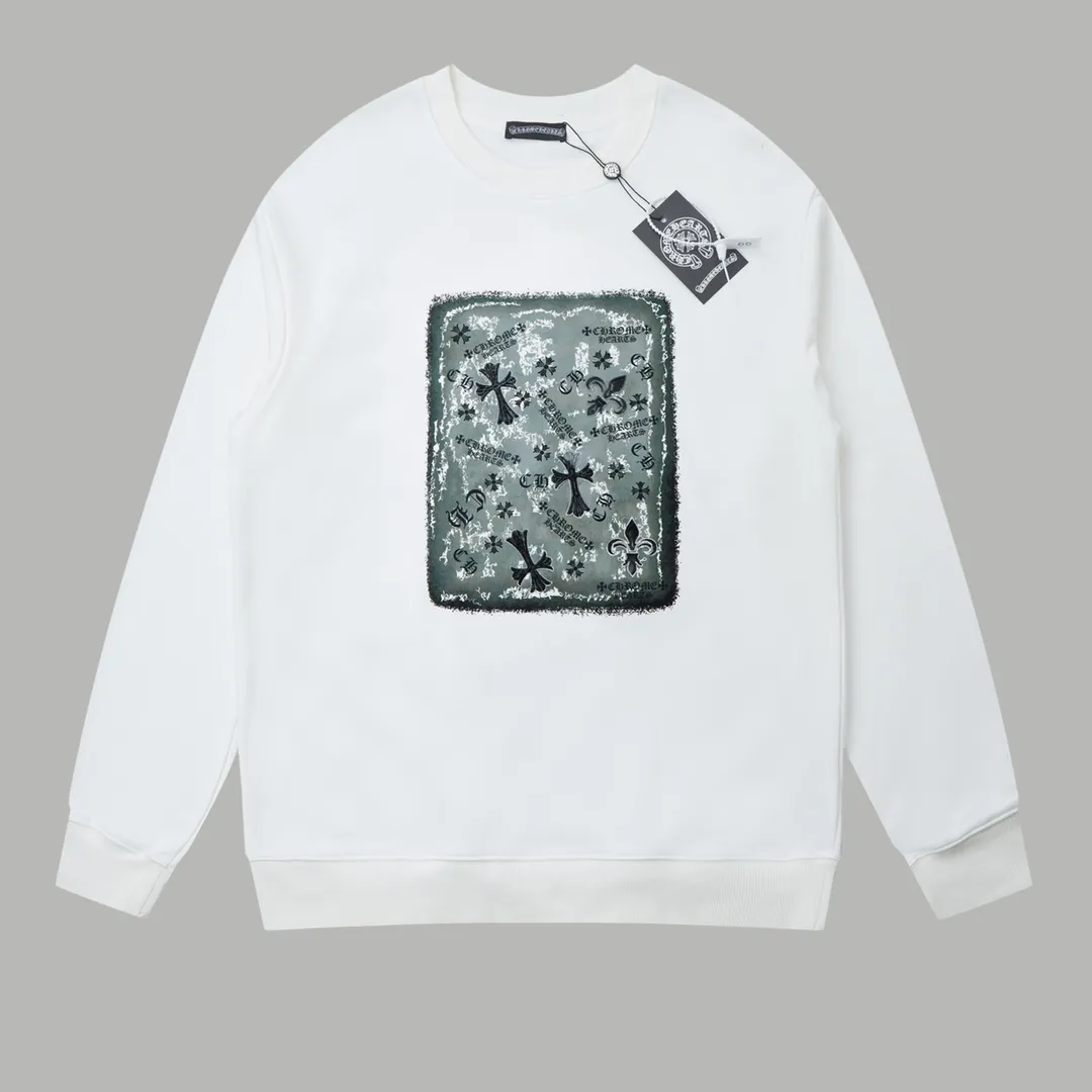 【CHROME HEARTS 公式旗艦店】クロムハーツ  丸首の衛衣 スウェット ご好評に付き再入荷240829
