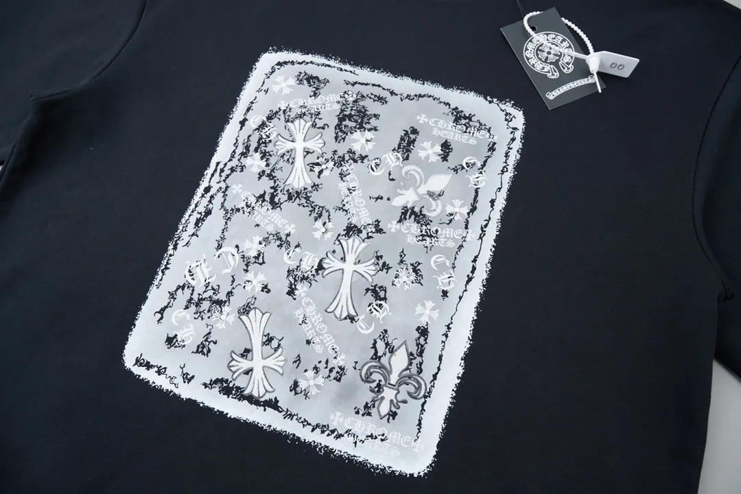 【CHROME HEARTS 公式旗艦店】クロムハーツ  丸首の衛衣 スウェット ご好評に付き再入荷240829