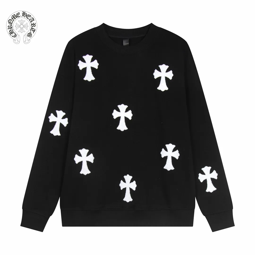 【CHROME HEARTS 公式旗艦店】クロムハーツ  丸首の衛衣  スウェットご好評に付き再入荷 240817