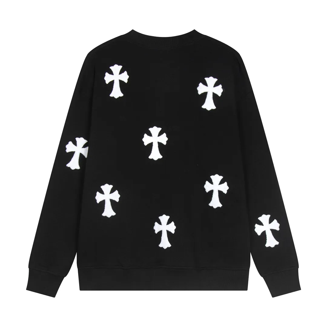 【CHROME HEARTS 公式旗艦店】クロムハーツ  丸首の衛衣  スウェットご好評に付き再入荷 240817