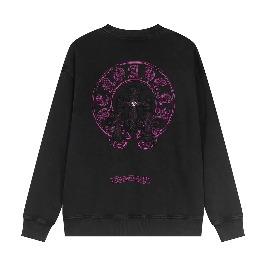 【CHROME HEARTS 公式旗艦店】クロムハーツ  丸首の衛衣  スウェットご好評に付き再入荷 240809