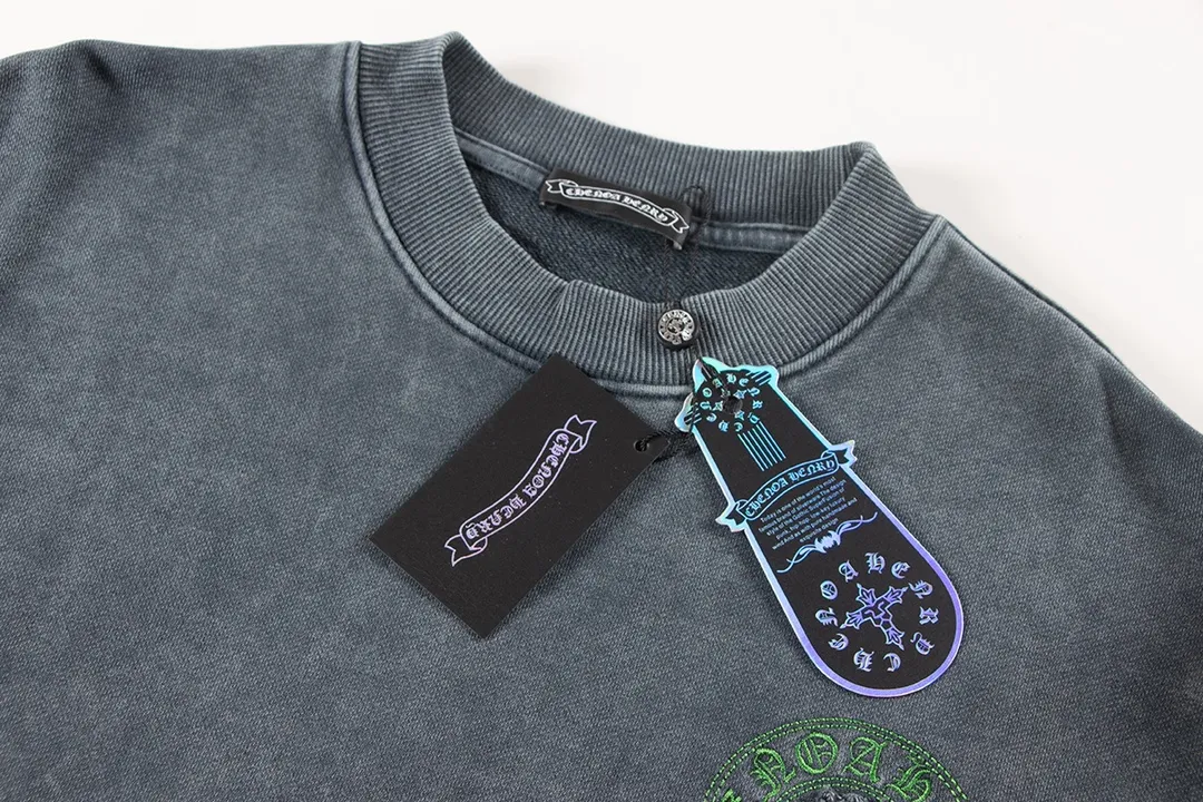 【CHROME HEARTS 公式旗艦店】クロムハーツ  丸首の衛衣  スウェットご好評に付き再入荷 240809