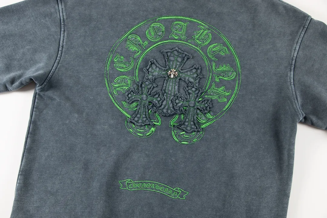 【CHROME HEARTS 公式旗艦店】クロムハーツ  丸首の衛衣  スウェットご好評に付き再入荷 240809