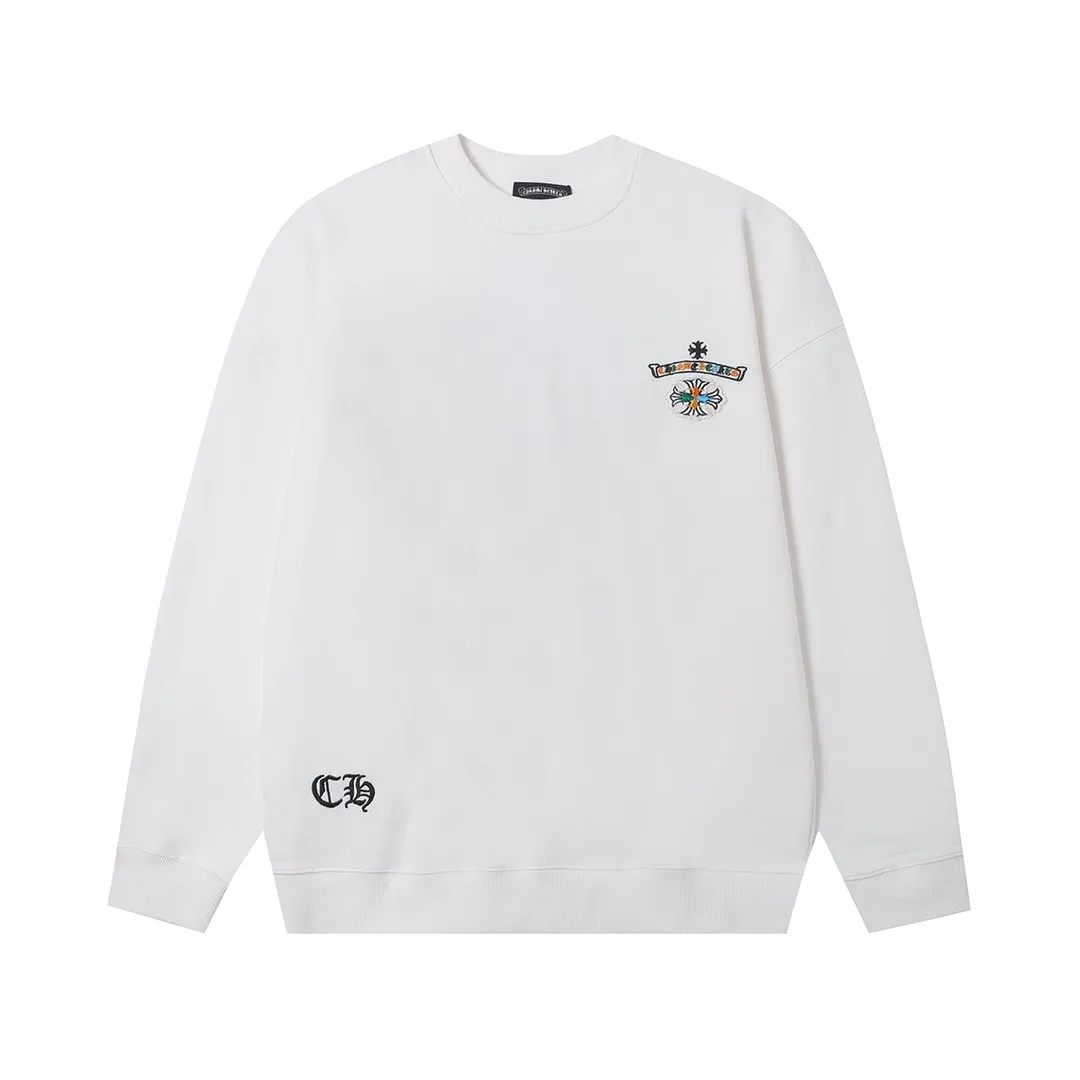 【CHROME HEARTS 公式旗艦店】クロムハーツ  丸首の衛衣  スウェットご好評に付き再入荷 240809