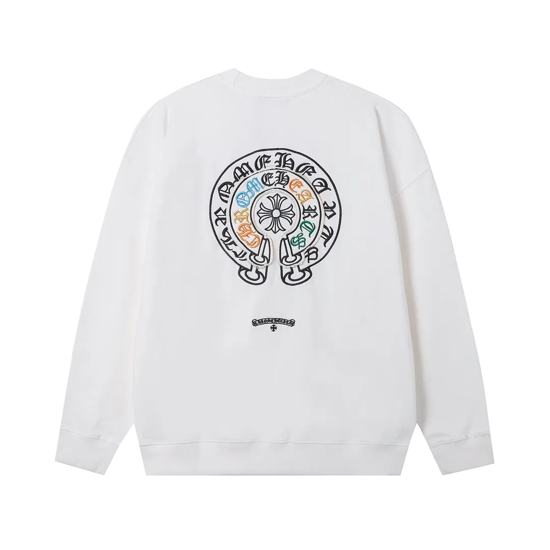 【CHROME HEARTS 公式旗艦店】クロムハーツ  丸首の衛衣  スウェットご好評に付き再入荷 240809