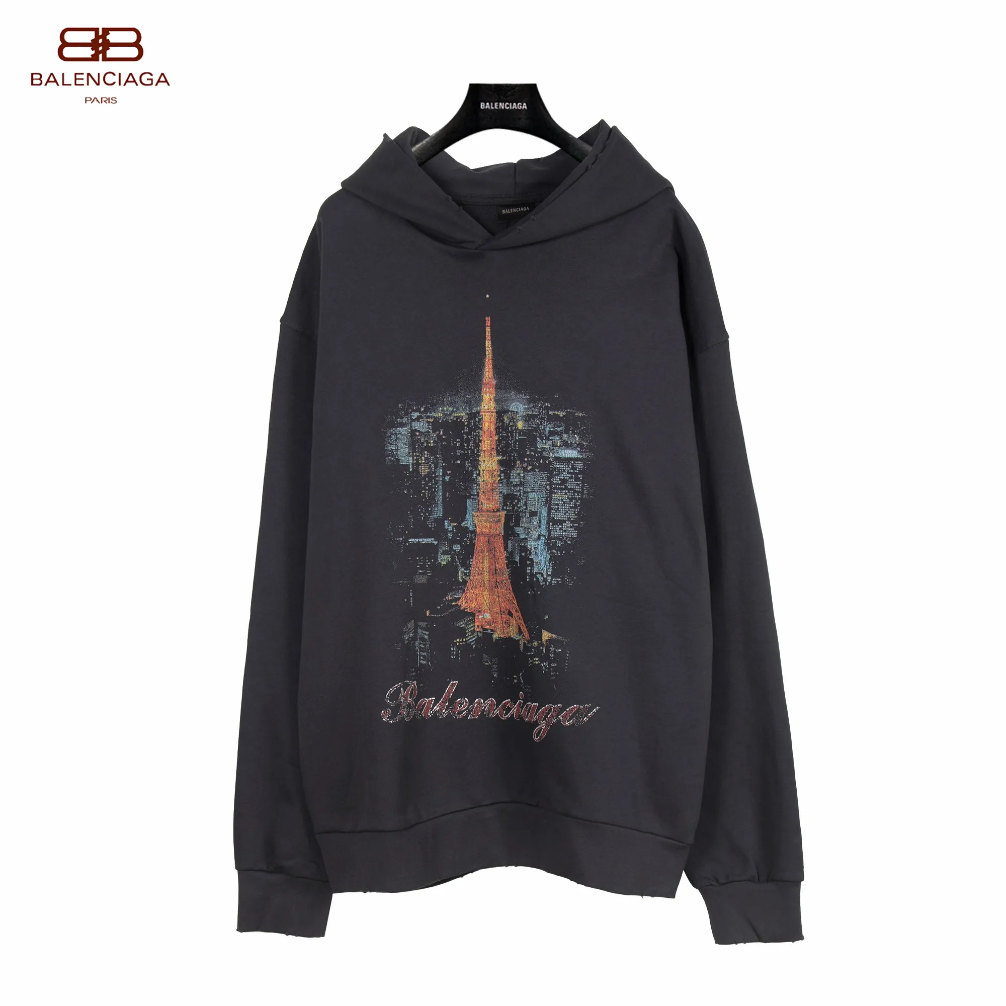 【BALENCIAGA 公式旗艦店】バレンシアガ パーカー スウェット ご好評に付き再入荷！241211