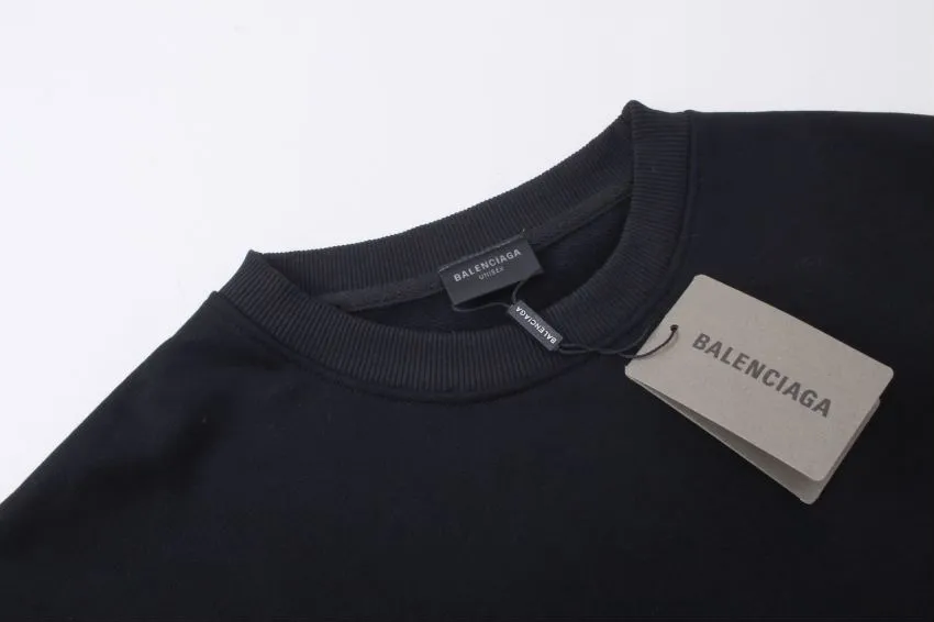 【BALENCIAGA 公式旗艦店】バレンシアガ 丸首の衛衣 スウェット ご好評に付き再入荷！241127
