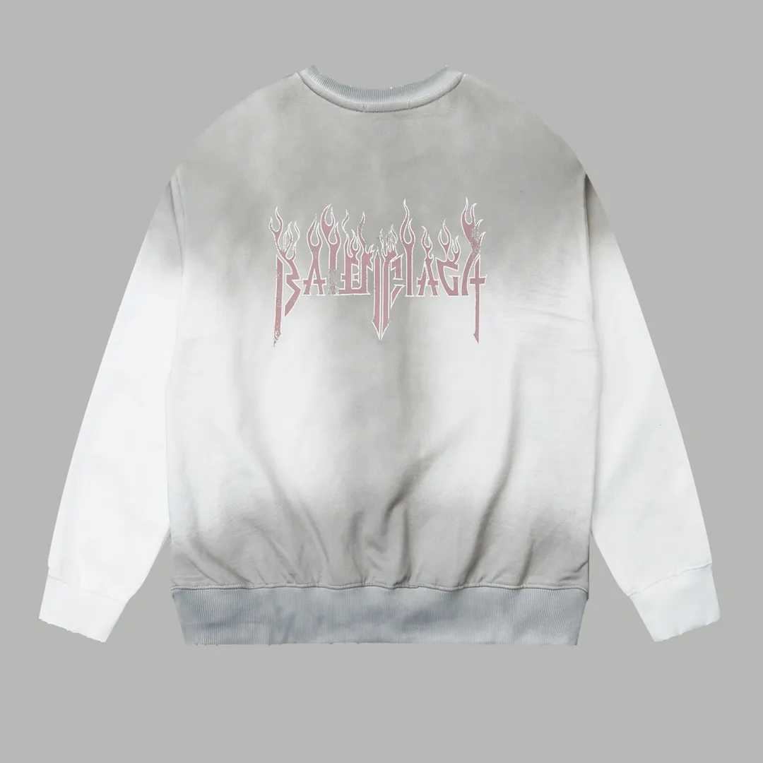 【BALENCIAGA 公式旗艦店】バレンシアガ 丸首の衛衣 スウェット ご好評に付き再入荷！241120