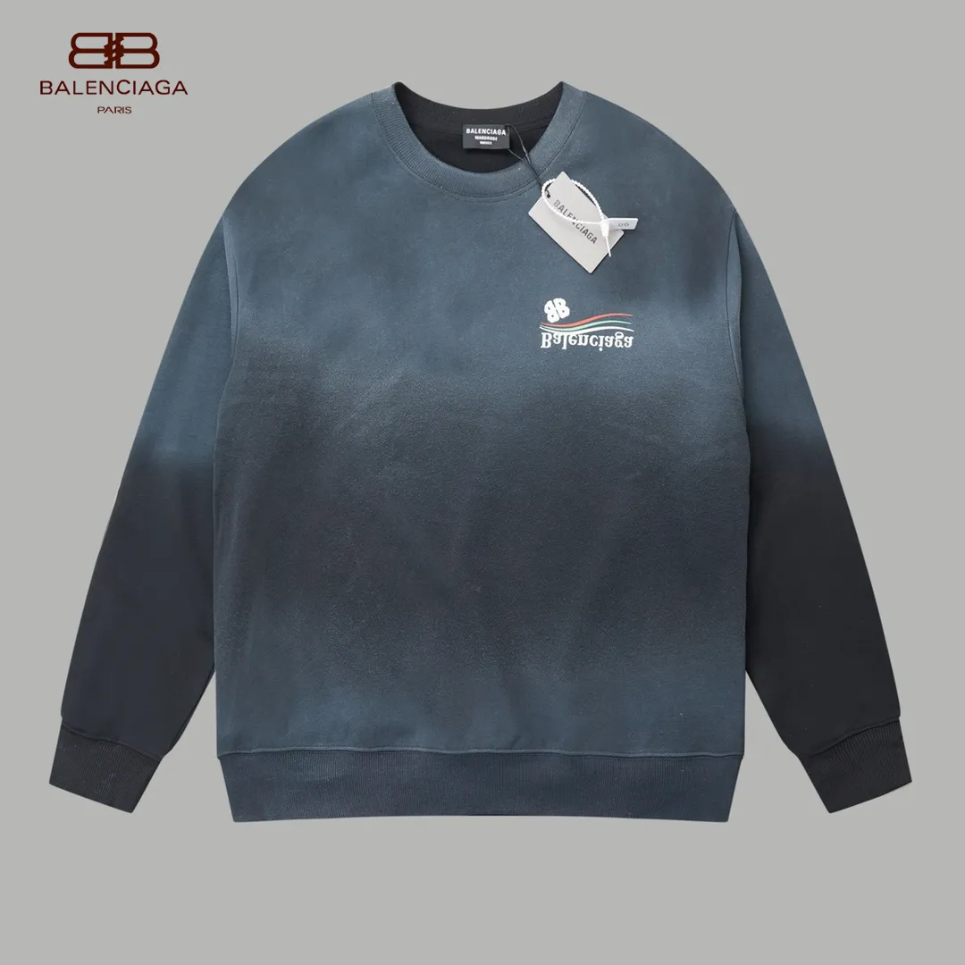 【BALENCIAGA 公式旗艦店】バレンシアガ 丸首の衛衣 スウェット ご好評に付き再入荷！241120