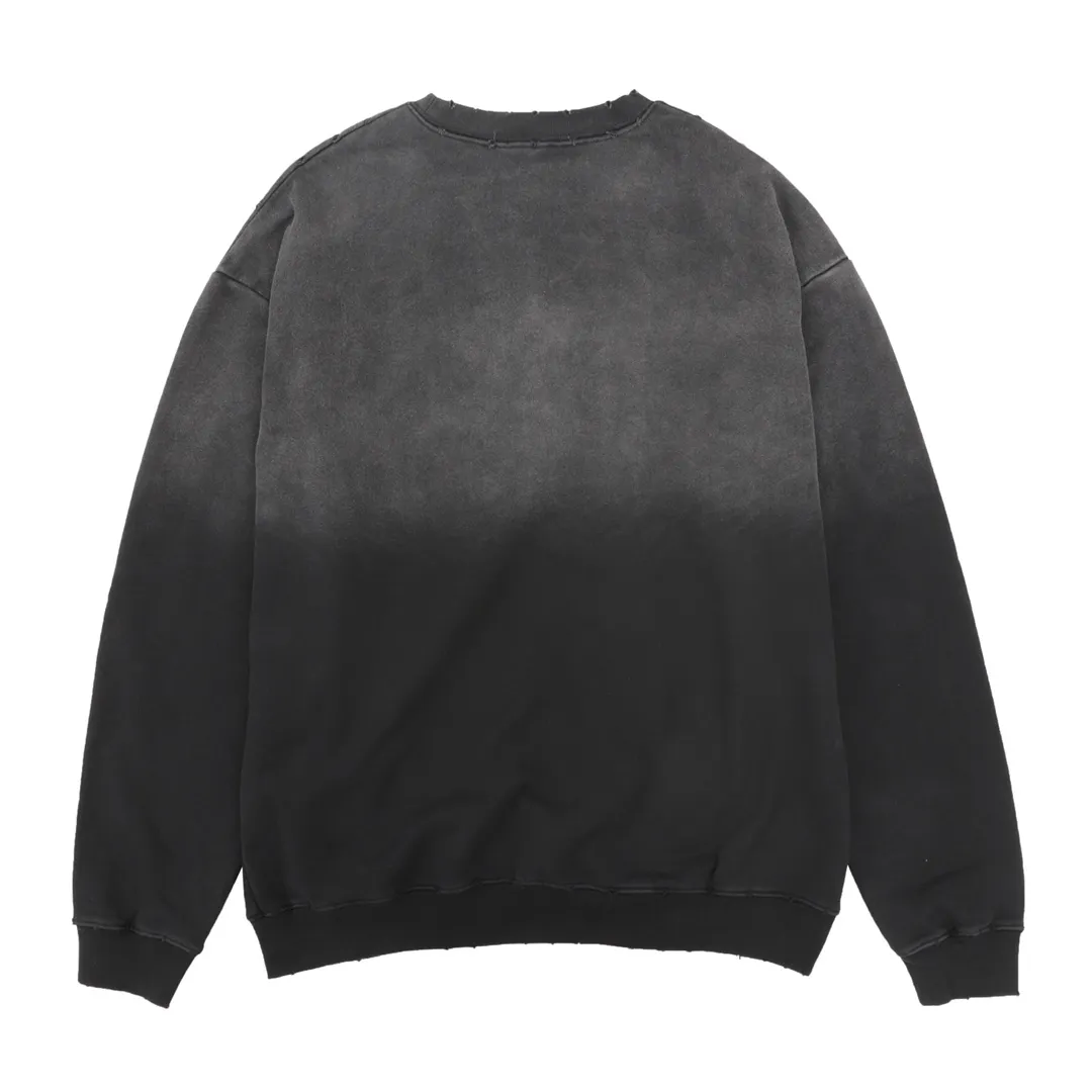 【BALENCIAGA  公式旗艦店】バレンシアガ  丸首の衛衣 スウェットご好評に付き再入荷！241114