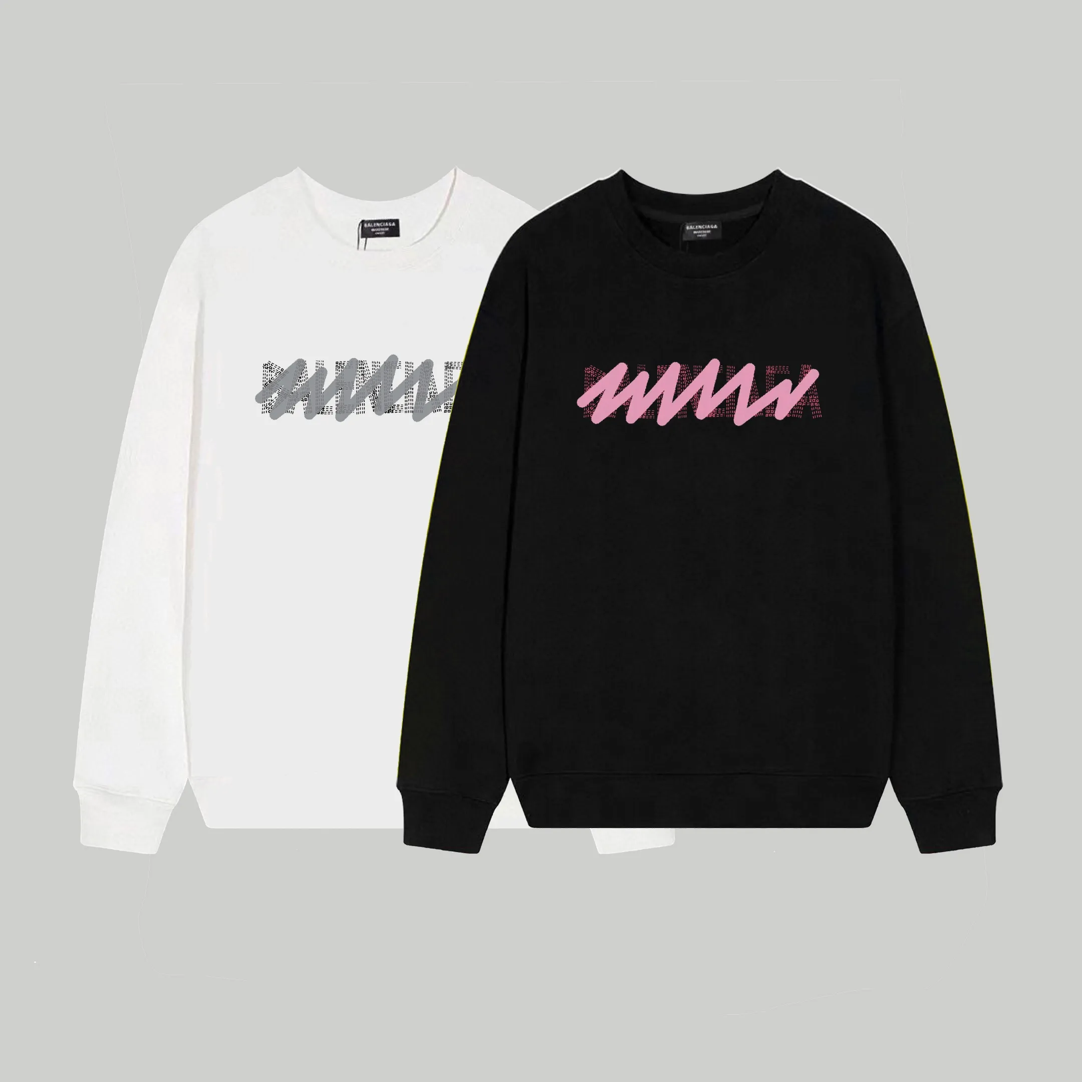 【BALENCIAGA 公式旗艦店】バレンシアガ 丸首の衛衣 スウェット ご好評に付き再入荷 240809