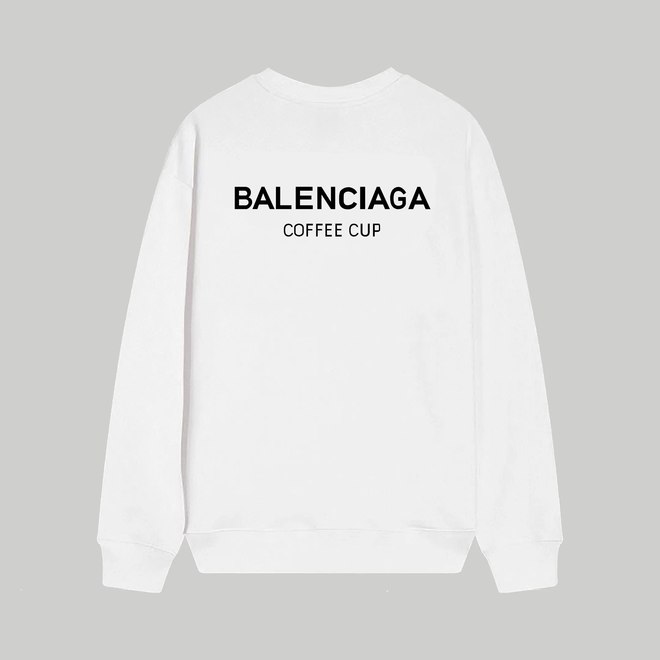 【BALENCIAGA 公式旗艦店】バレンシアガ 丸首の衛衣 スウェット ご好評に付き再入荷 240809