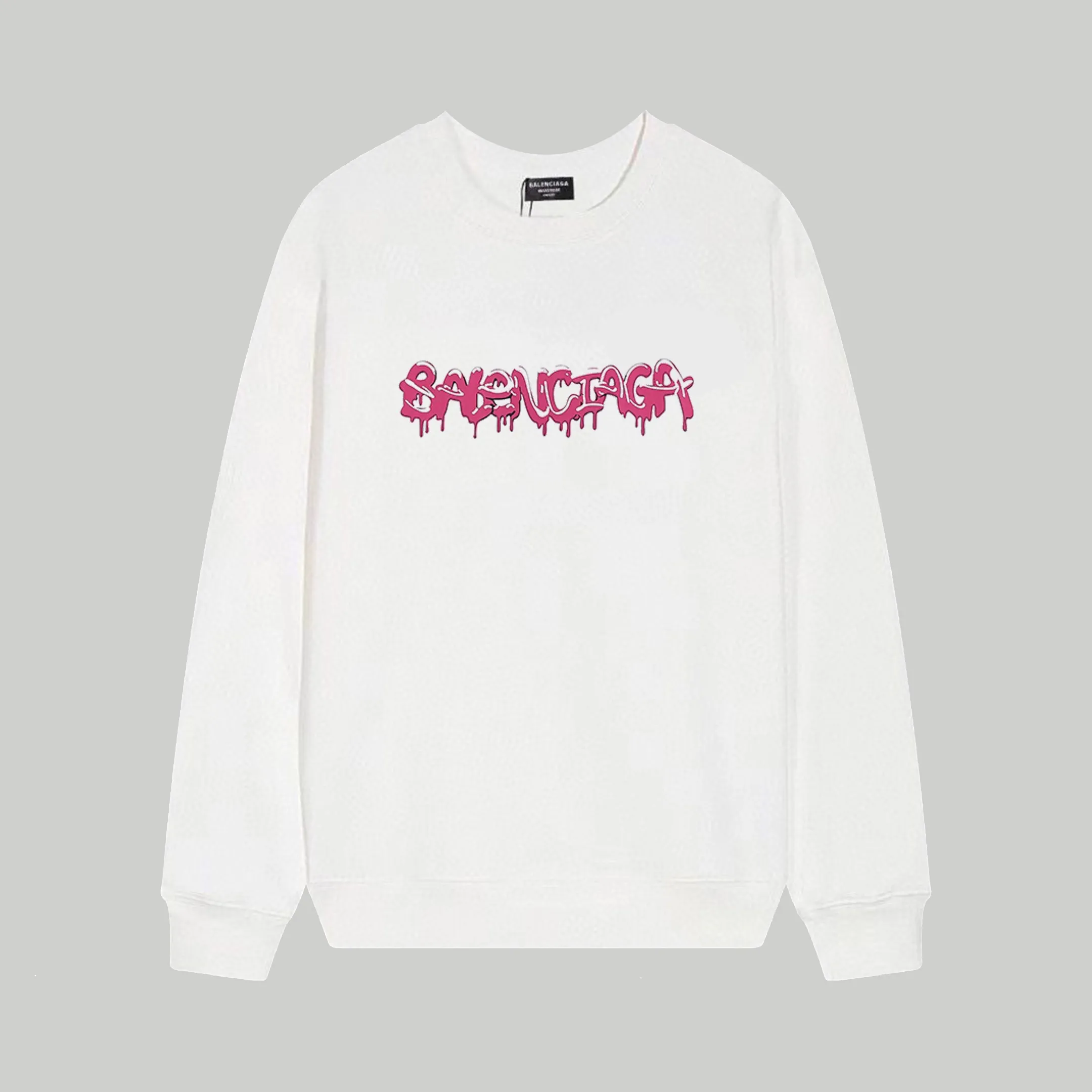 【BALENCIAGA 公式旗艦店】バレンシアガ 丸首の衛衣 スウェット ご好評に付き再入荷 240809