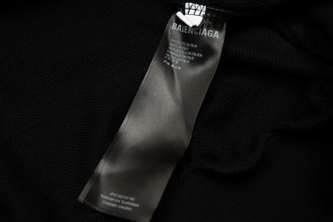 【BALENCIAGA 公式旗艦店】バレンシアガ 丸首の衛衣 スウェット ご好評に付き再入荷 240809