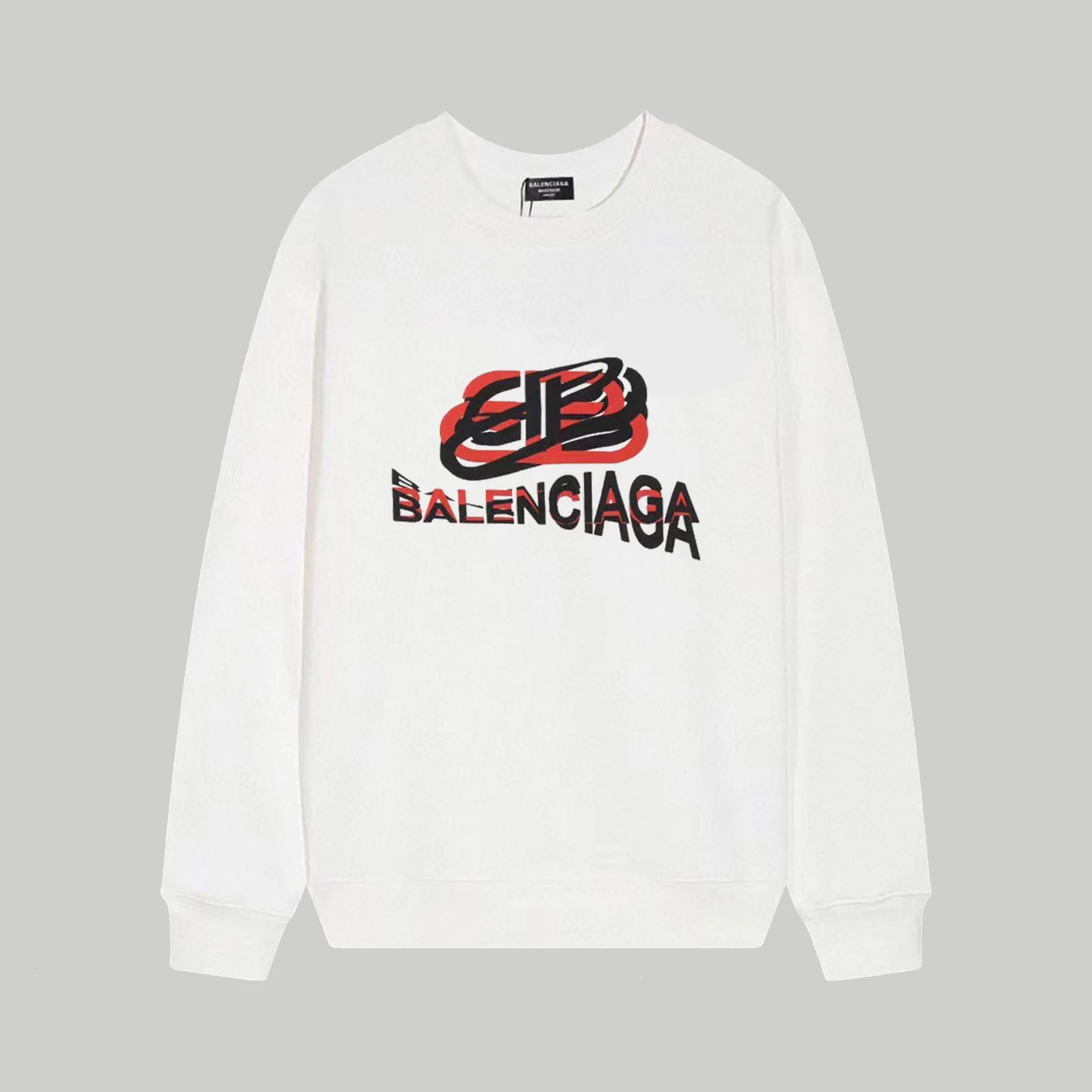【BALENCIAGA 公式旗艦店】バレンシアガ 丸首の衛衣 スウェット ご好評に付き再入荷 240809