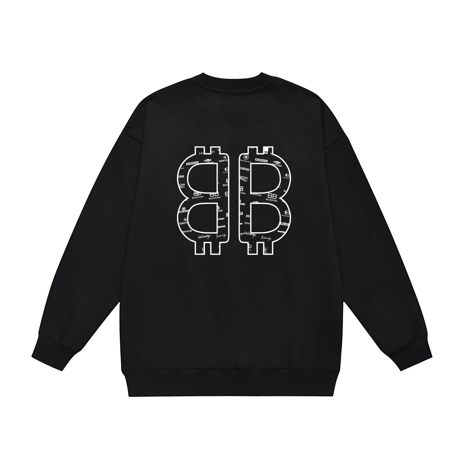 【BALENCIAGA 公式旗艦店】バレンシアガ 丸首の衛衣 スウェット ご好評に付き再入荷！