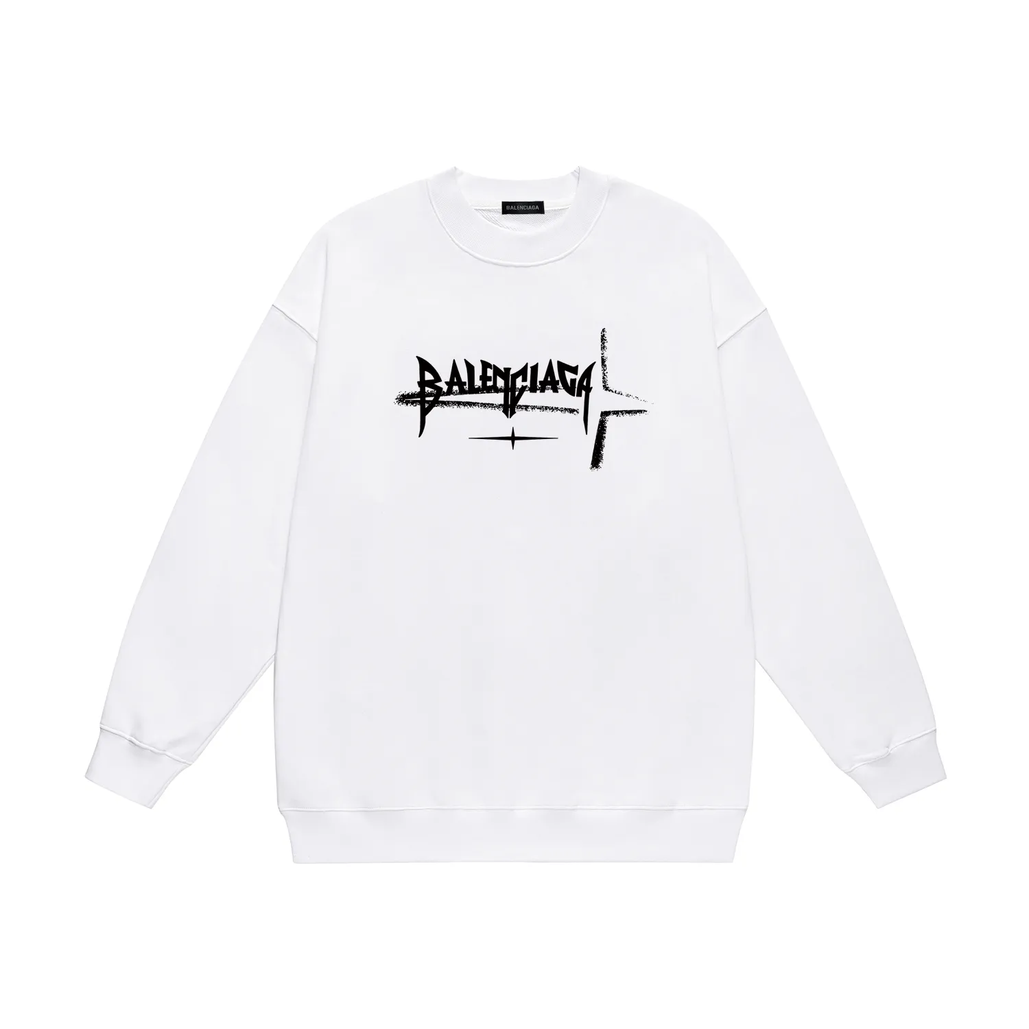 【BALENCIAGA 公式旗艦店】バレンシアガ 丸首の衛衣 スウェット ご好評に付き再入荷！