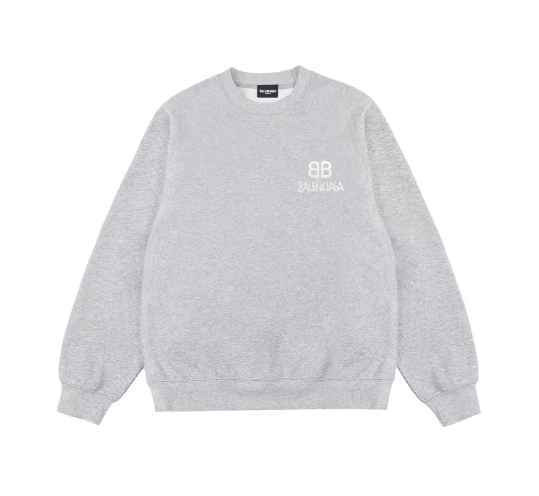 【BALENCIAGA  公式旗艦店】バレンシアガ  丸首の衛衣 スウェットご好評に付き再入荷！