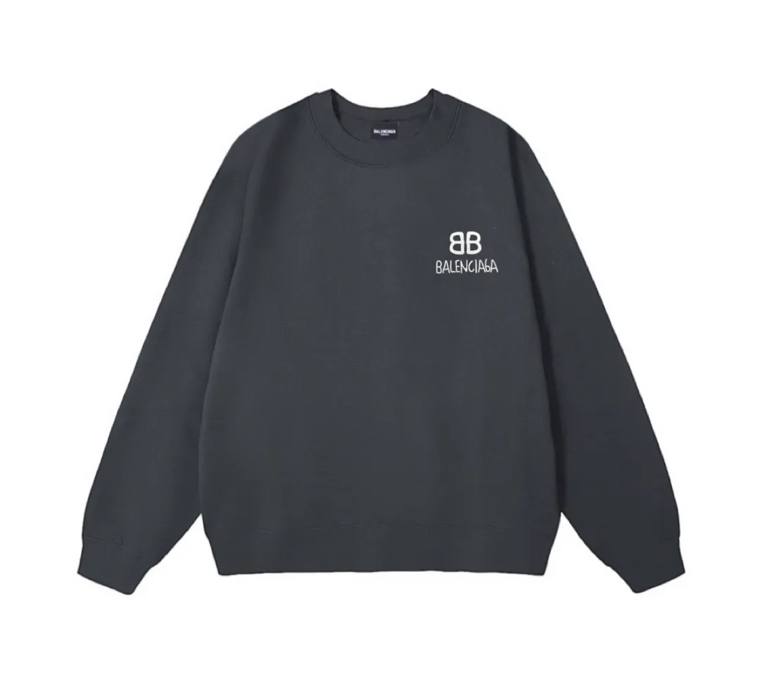 【BALENCIAGA  公式旗艦店】バレンシアガ  丸首の衛衣 スウェットご好評に付き再入荷！