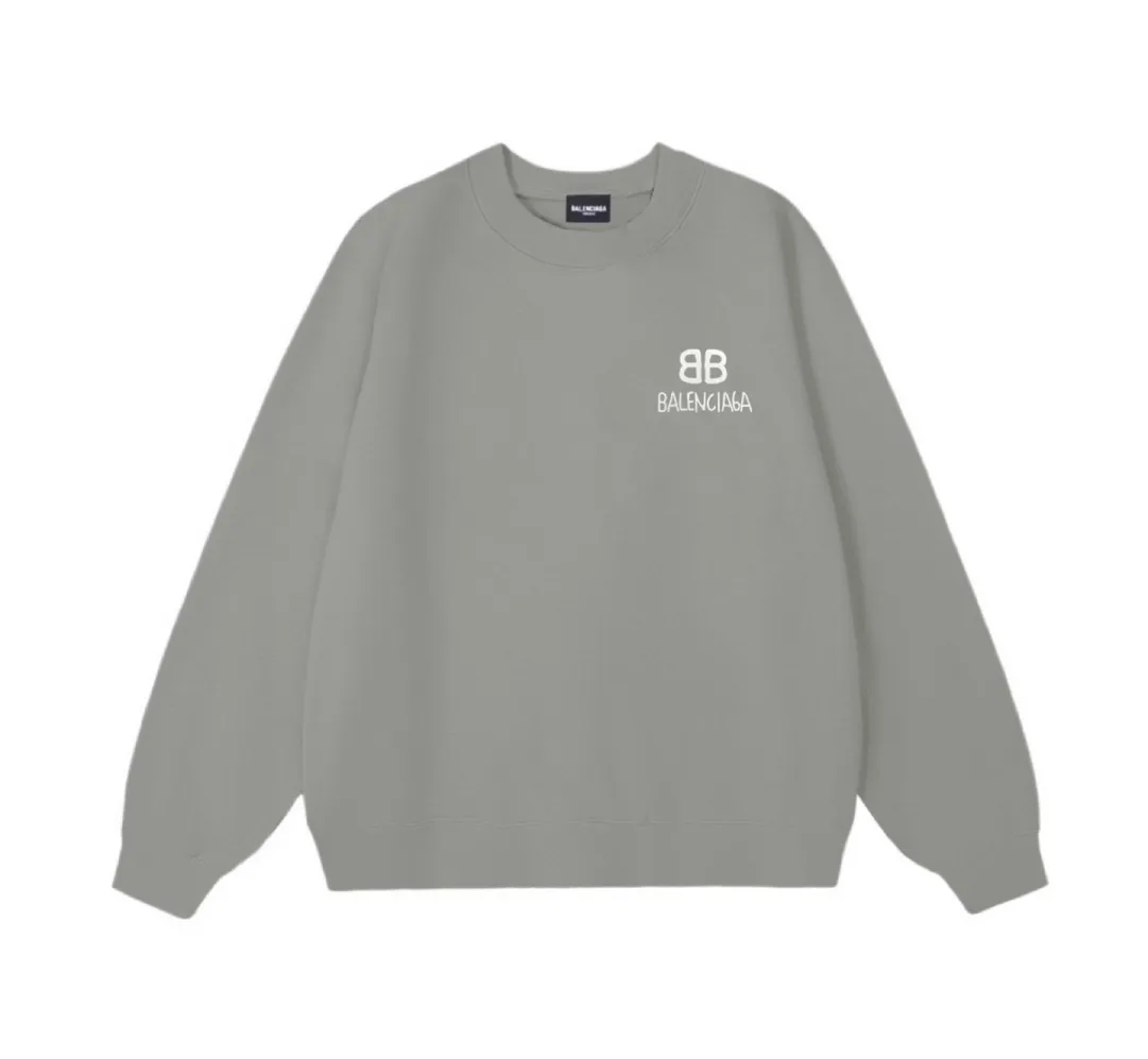 【BALENCIAGA  公式旗艦店】バレンシアガ  丸首の衛衣 スウェットご好評に付き再入荷！