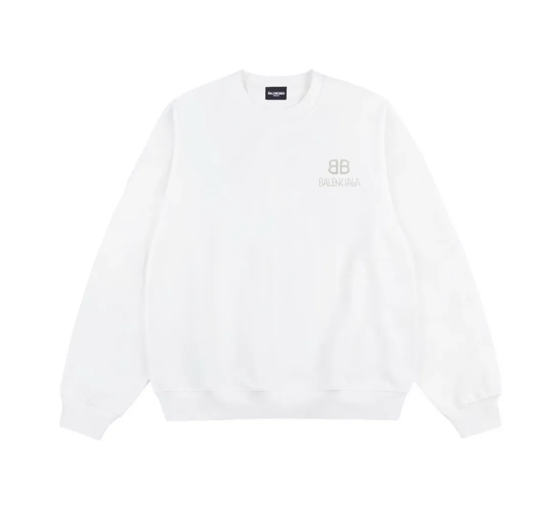 【BALENCIAGA  公式旗艦店】バレンシアガ  丸首の衛衣 スウェットご好評に付き再入荷！