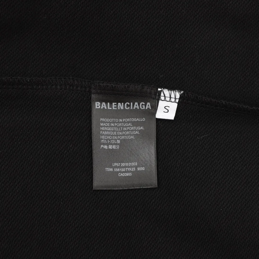 【BALENCIAGA 公式旗艦店】バレンシアガ 丸首の衛衣 スウェット ご好評に付き再入荷！