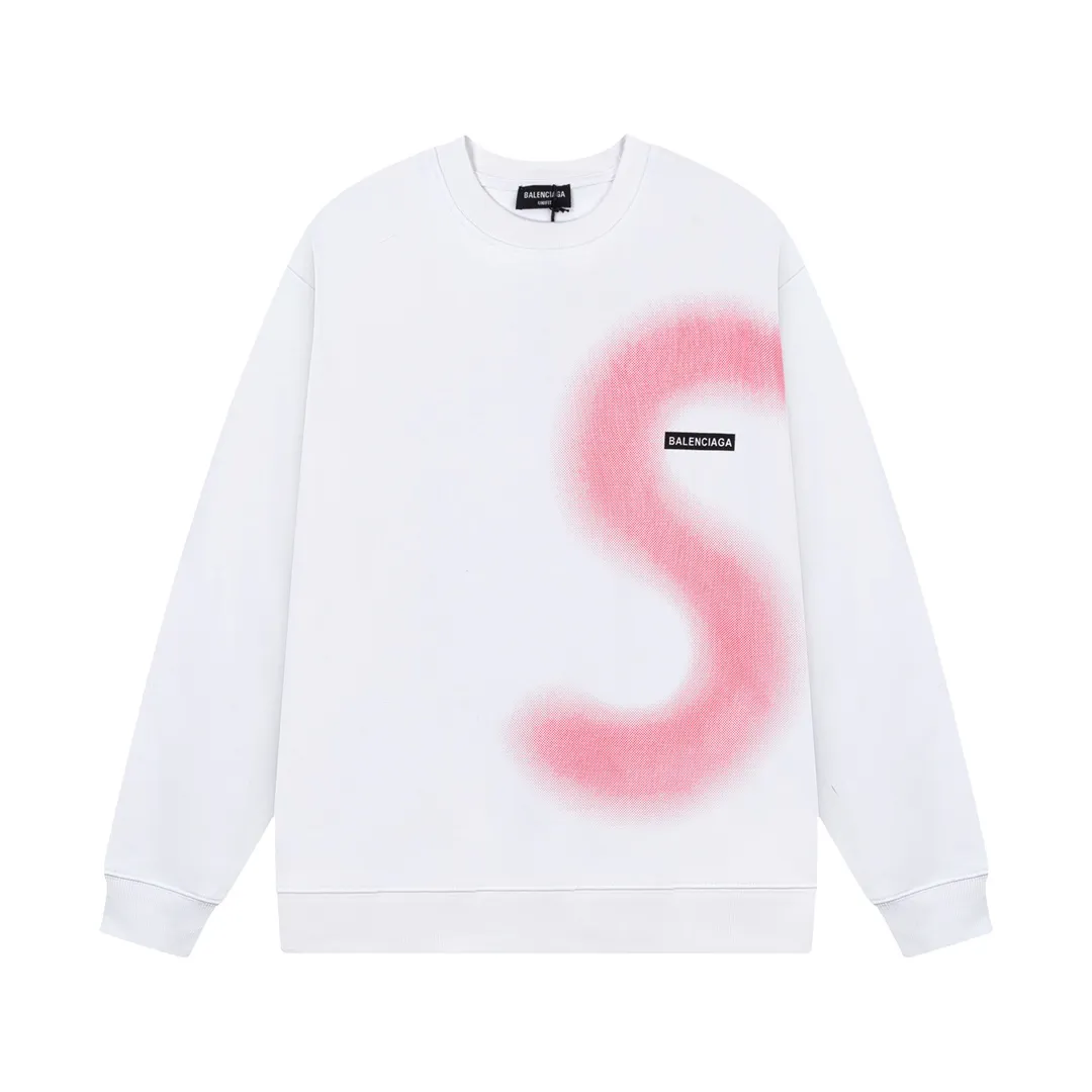 【BALENCIAGA 公式旗艦店】バレンシアガ 丸首の衛衣 スウェット ご好評に付き再入荷！