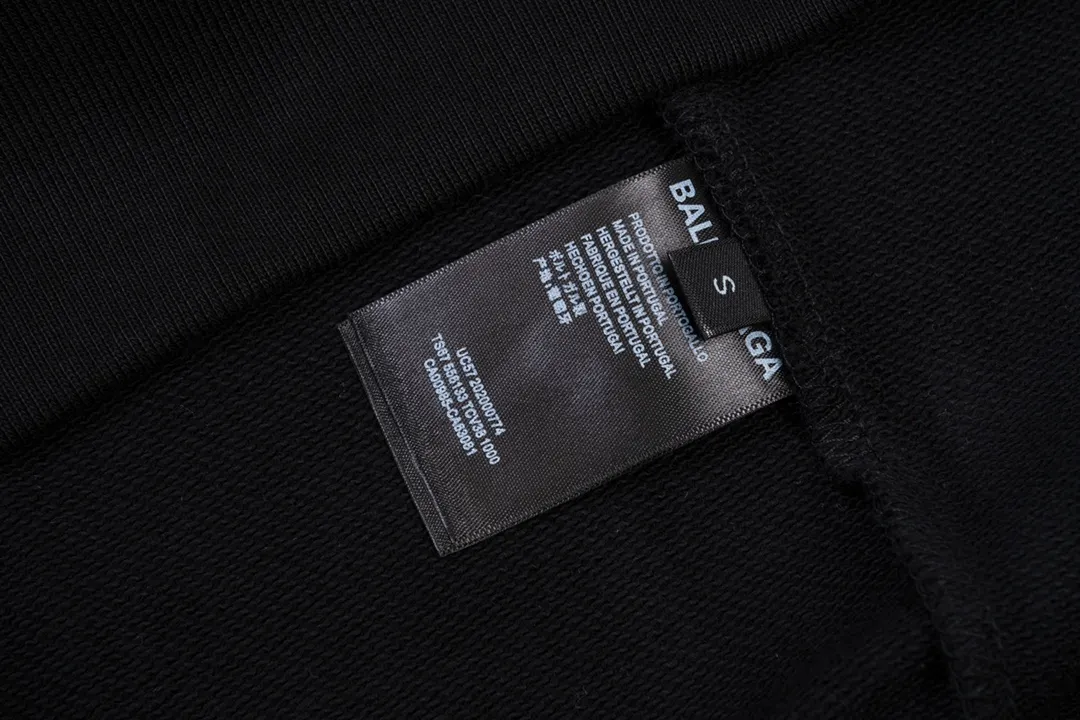【BALENCIAGA 公式旗艦店】バレンシアガ 丸首の衛衣 スウェット ご好評に付き再入荷！