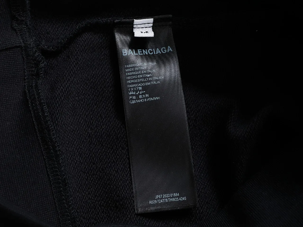 【BALENCIAGA 公式旗艦店】バレンシアガ  丸首の衛衣   スウェットご好評に付き再入荷！