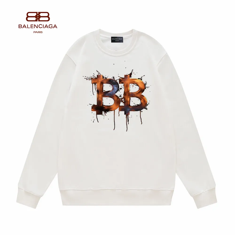 【BALENCIAGA 公式旗艦店】バレンシアガ 丸首の衛衣 スウェット ご好評に付き再入荷！